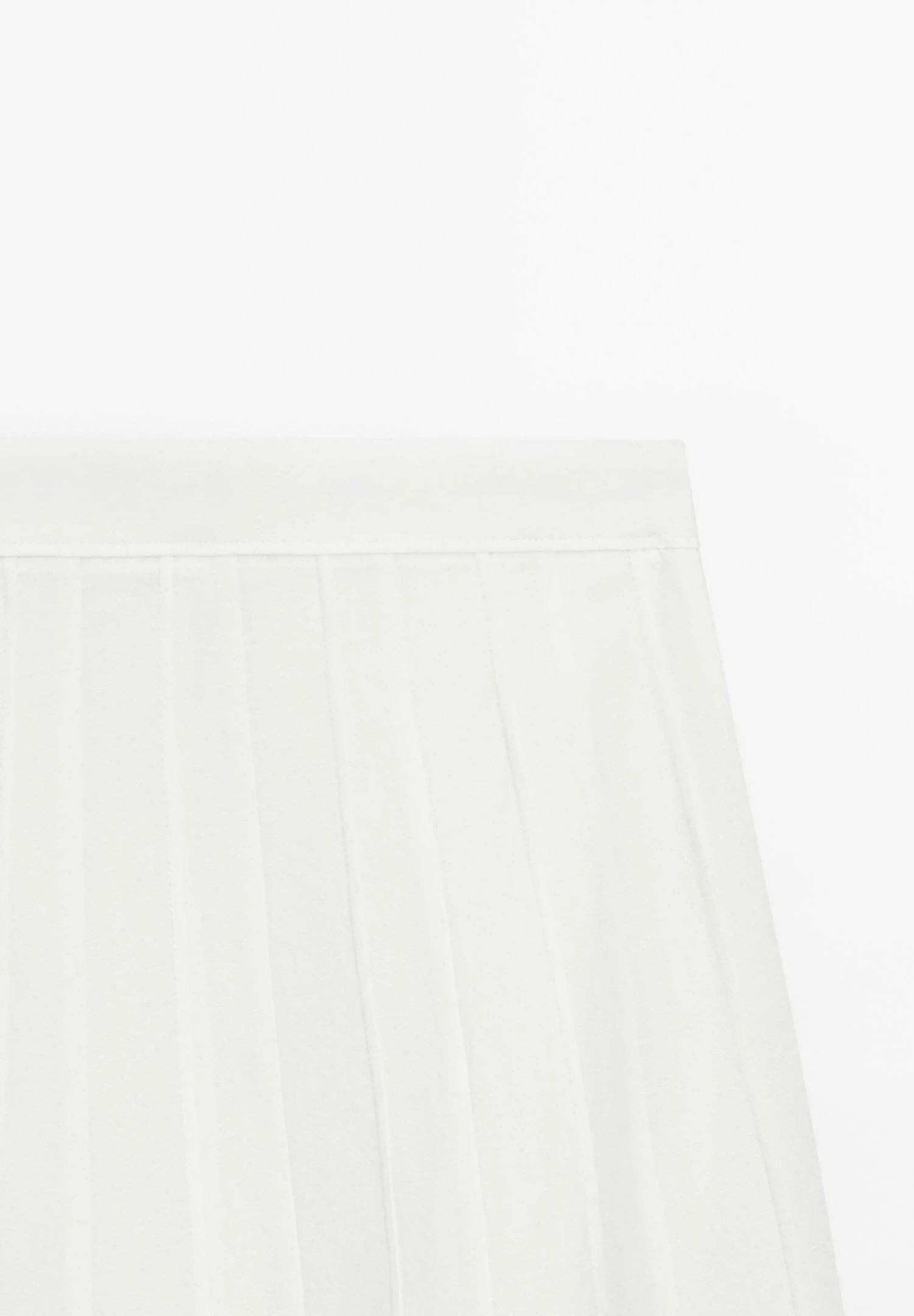 Massimo Dutti GODET MIDI WITH SEAM DETAILS - A-line Skirt - White 12 Massimo Dutti GODET MIDI WITH SEAM DETAILS - A-line Skirt - White - Image 10