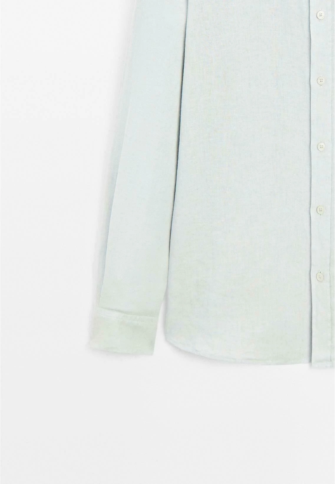 Massimo Dutti REGULAR FIT SEMI-SHEER - Shirt - LIGHT BLUE 10 Massimo Dutti REGULAR FIT SEMI-SHEER - Shirt - LIGHT BLUE - Image 8