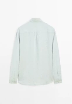 Massimo Dutti REGULAR FIT SEMI-SHEER - Shirt - LIGHT BLUE 18 Massimo Dutti REGULAR FIT SEMI-SHEER - Shirt - LIGHT BLUE -Massimo Dutti Shop fd4b5eaa7cdc40a5b00276e47718e3f1