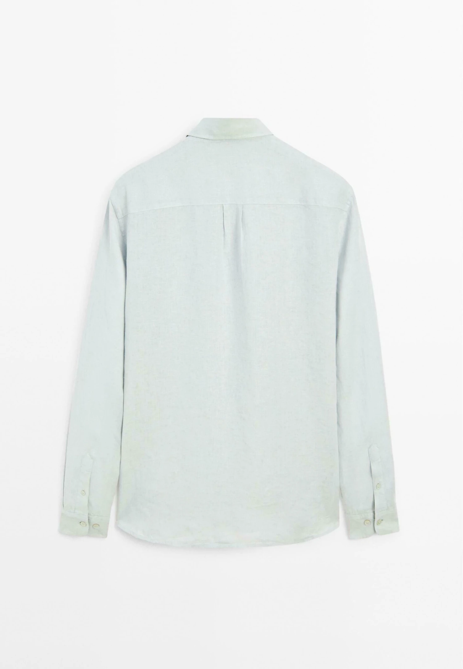 Massimo Dutti REGULAR FIT SEMI-SHEER - Shirt - LIGHT BLUE 8 Massimo Dutti REGULAR FIT SEMI-SHEER - Shirt - LIGHT BLUE - Image 6