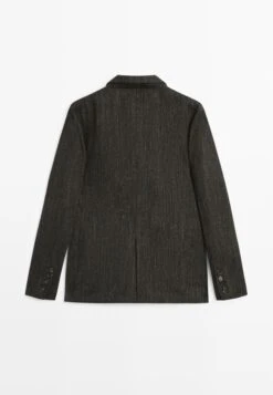 Massimo Dutti FLECKED - Blazer - Black -Massimo Dutti Shop fd654b44801f4ff6a1ee001a1119b3dd