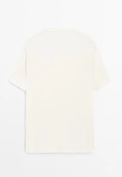 Massimo Dutti LIGHTWEIGHT CREW NECK WITH SHORT SLEEVE - Basic T-shirt - WHITE 20 Massimo Dutti LIGHTWEIGHT CREW NECK WITH SHORT SLEEVE - Basic T-shirt - WHITE -Massimo Dutti Shop fd7d5dff86f24e17a47131bff3625d7c