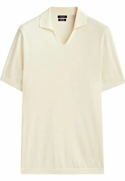 Massimo Dutti Milano Short Sleeve- Polo Shirt - Beige -Massimo Dutti Shop fdc6add3544c4c58ac3a29df00dd4cb9