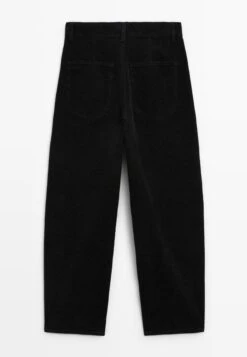 Massimo Dutti MID RISE STRAIGHT FIT - Trousers - Black -Massimo Dutti Shop fddb6bf54c2f42eb8fa8c1820bfb235b