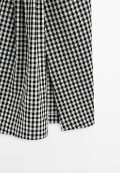 Massimo Dutti Studio-Gingham - Wrap Skirt - Black 19 Massimo Dutti Studio-Gingham - Wrap Skirt - Black -Massimo Dutti Shop fe26a0b293dd4cc1bd2986bdc3adbe87