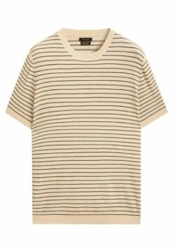 Massimo Dutti Short Sleeve With Irregular Stripes - Print T-Shirt - Beige 16 Massimo Dutti Short Sleeve With Irregular Stripes - Print T-Shirt - Beige -Massimo Dutti Shop fe4f8f86c7ee4f8da9b50f794cbdddc3