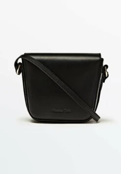 Massimo Dutti Mini With Inter Strap - Across Body Bag - Black -Massimo Dutti Shop fe7ddda664204faeadb4a65aa85af6b9