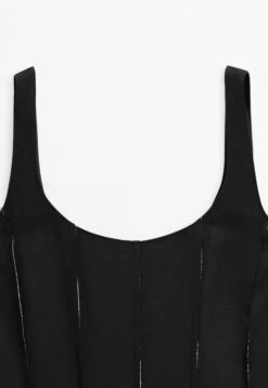 Massimo Dutti LONG FLOWING - Day Dress - Black -Massimo Dutti Shop fe85a30305904c92b3bfca89f2be9ff5