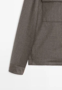 Massimo Dutti Summer Jacket - Light Brown -Massimo Dutti Shop fe877c4582344880b62e54e63f781e7b