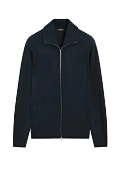 Massimo Dutti ZIP-UP HIGH NECK - Cardigan - Light Brown -Massimo Dutti Shop fe96020a110a49b69f2afc29329e9055