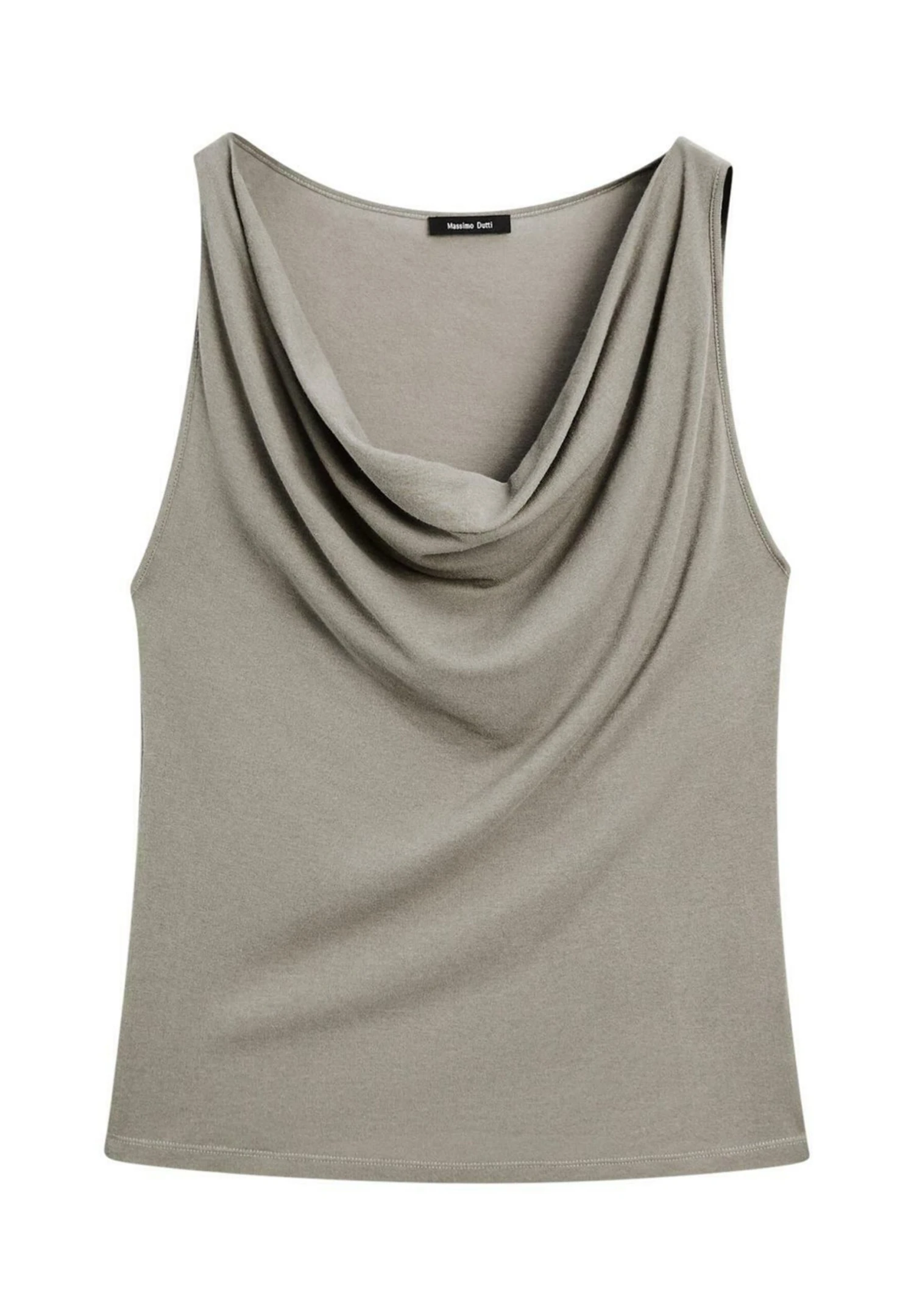 Massimo Dutti DRAPED NECKLINE - Top - Red 10 Massimo Dutti DRAPED NECKLINE - Top - Red - Image 8