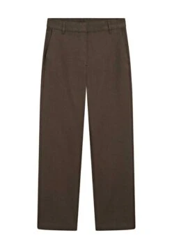 Massimo Dutti STRAIGHT - Trousers - Dark Brown -Massimo Dutti Shop fec13276c27244e99a8deb19ed8bd3e7