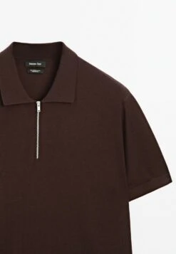 Massimo Dutti POLO COLLAR WITH ZIP - Polo Shirt - Bordeaux 18 Massimo Dutti POLO COLLAR WITH ZIP - Polo Shirt - Bordeaux -Massimo Dutti Shop fecdf4a0780e4945bdb24af3dbc6c732