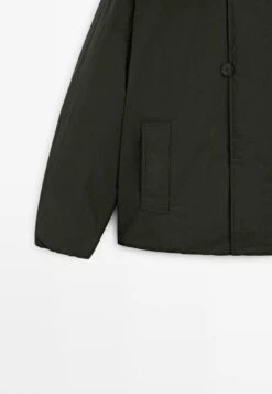 Massimo Dutti SHORT DOWN PUFFER WITH HOOD - Winter Jacket - Dark Green -Massimo Dutti Shop ff0e3b3e77af4866963e15d5d6f76dfd