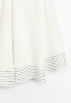 Massimo Dutti FLARED WITH SEAM DETAILS - A-line Skirt - White -Massimo Dutti Shop ff9b00d131184258941922af3484cd4f