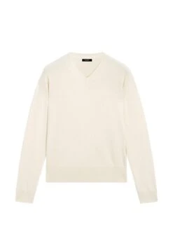 Massimo Dutti V-NECK - Jumper - Beige -Massimo Dutti Shop ffaa73848a0c462084ea71ba8232927b 1