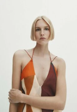 Massimo Dutti With Geometric Print - Day Dress -Massimo Dutti Shop ffca95e06d83429a96fa0ecc49a5ccf3