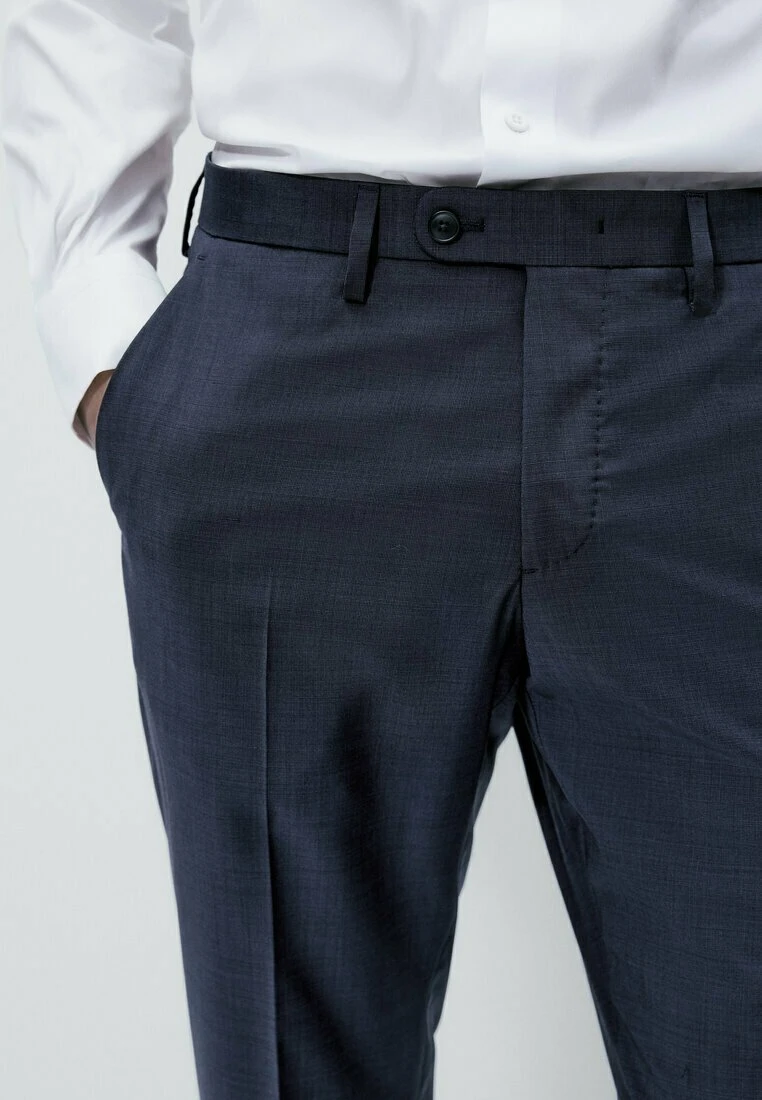 Massimo Dutti Fil À - Chinos - Blue 6 Massimo Dutti Fil À - Chinos - Blue - Image 4